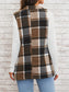 Plaid Button Down Vest