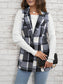 Plaid Button Down Vest