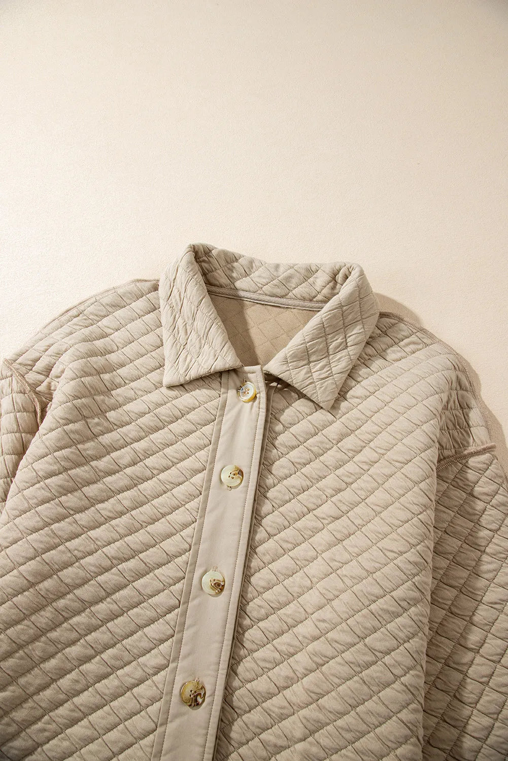 Button Down Textured Jacket