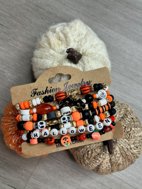 Halloween Bracelet Stack